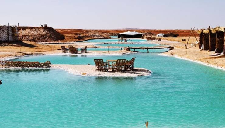 بحيرات الملح